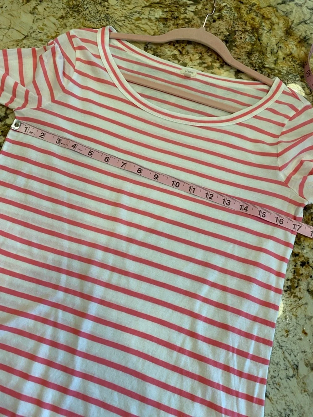 J. CREW Cotton Striped Top